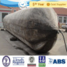 D=1.5m, L=10m ISO 9001 Inflatable Marine Ship Launching Rubber Airbag